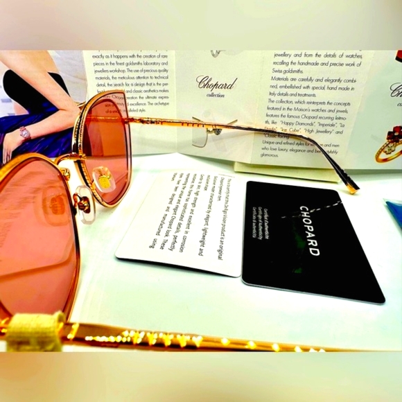 👑Chopard SCHF74, 01 8FCX ‼️Titanium 🩷Gorgeous, made in Italy 🇮🇹‼️ - Picture 11 of 16